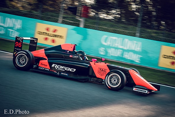 sports mécaniques, motorsport photography, photographie sportive, Formula 4 Spanish Championship, Oliver Goethe, pilote automobile, Circuit de Barcelone