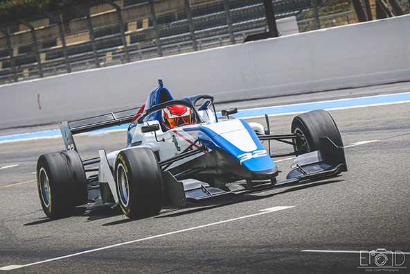 sports mécaniques, motorsport photography, photographie sportive, voiture de course, monoplace, Formule F3R, écurie de course, Cap Racing, Circuit Paul Ricard, Le Castellet