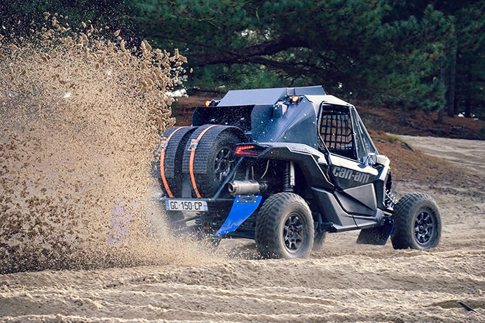 sports mécaniques, motorsport photography, photographie sportive, buggy, Can-am, off-road, pilote automobile, Axel Alletru